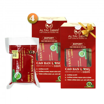Combo 4 hộp Cao Ban Long Sibiri 100g - Tặng ngay 1 hộp cùng loại
